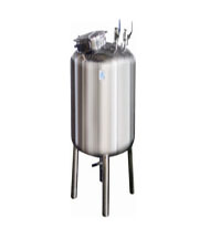 Plain Vertical Storage Tank with welded top disc